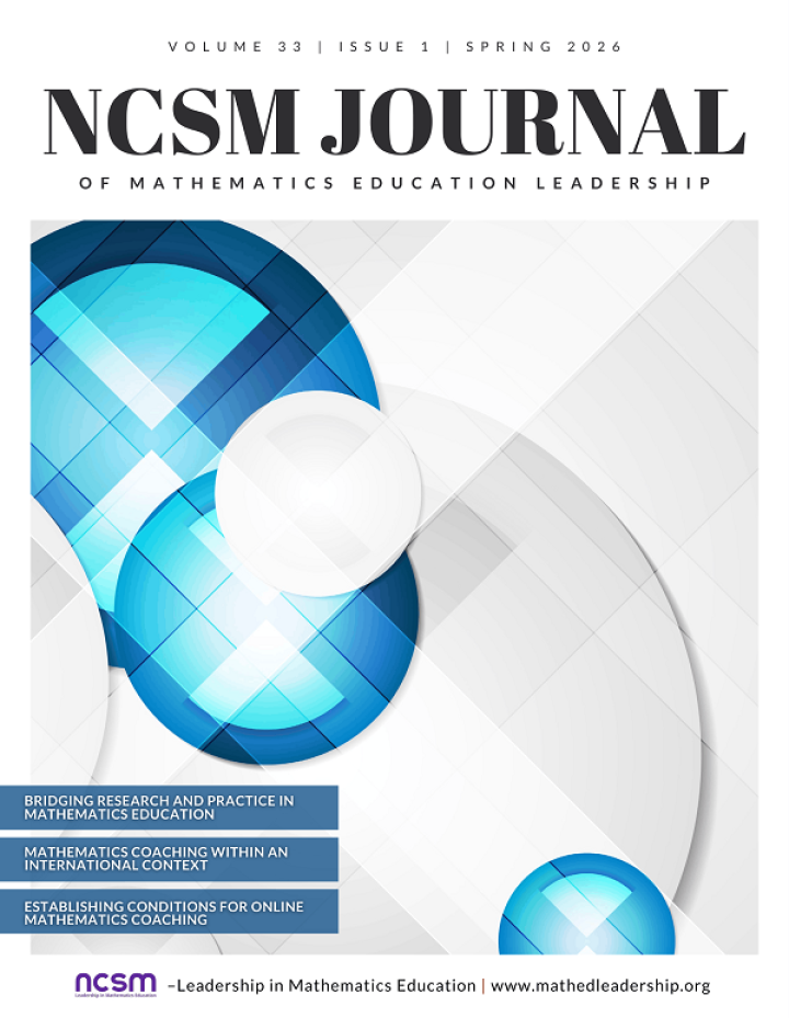NCSMJournalVol33Num1Cover