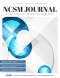 NCSMJournalVol33Num1Cover